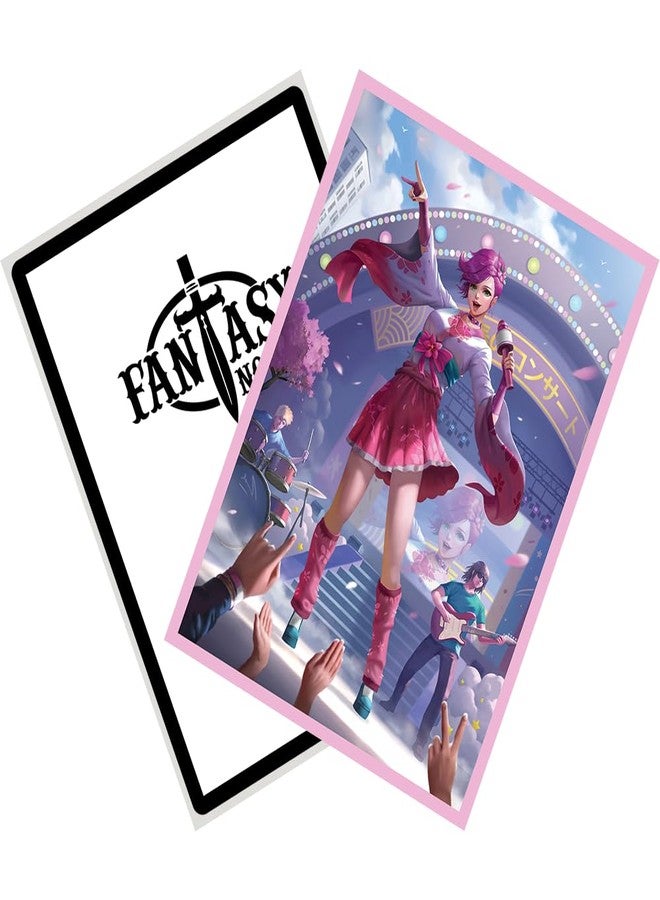 Fantasy North - Ueda Harumi - Spring Festival - 100 Smooth Matte TCG Trading Card Sleeves - Anime - Fits Magic MTG Commander Pokemon and Other Card Games - Playing Card Sleeves - Image 4